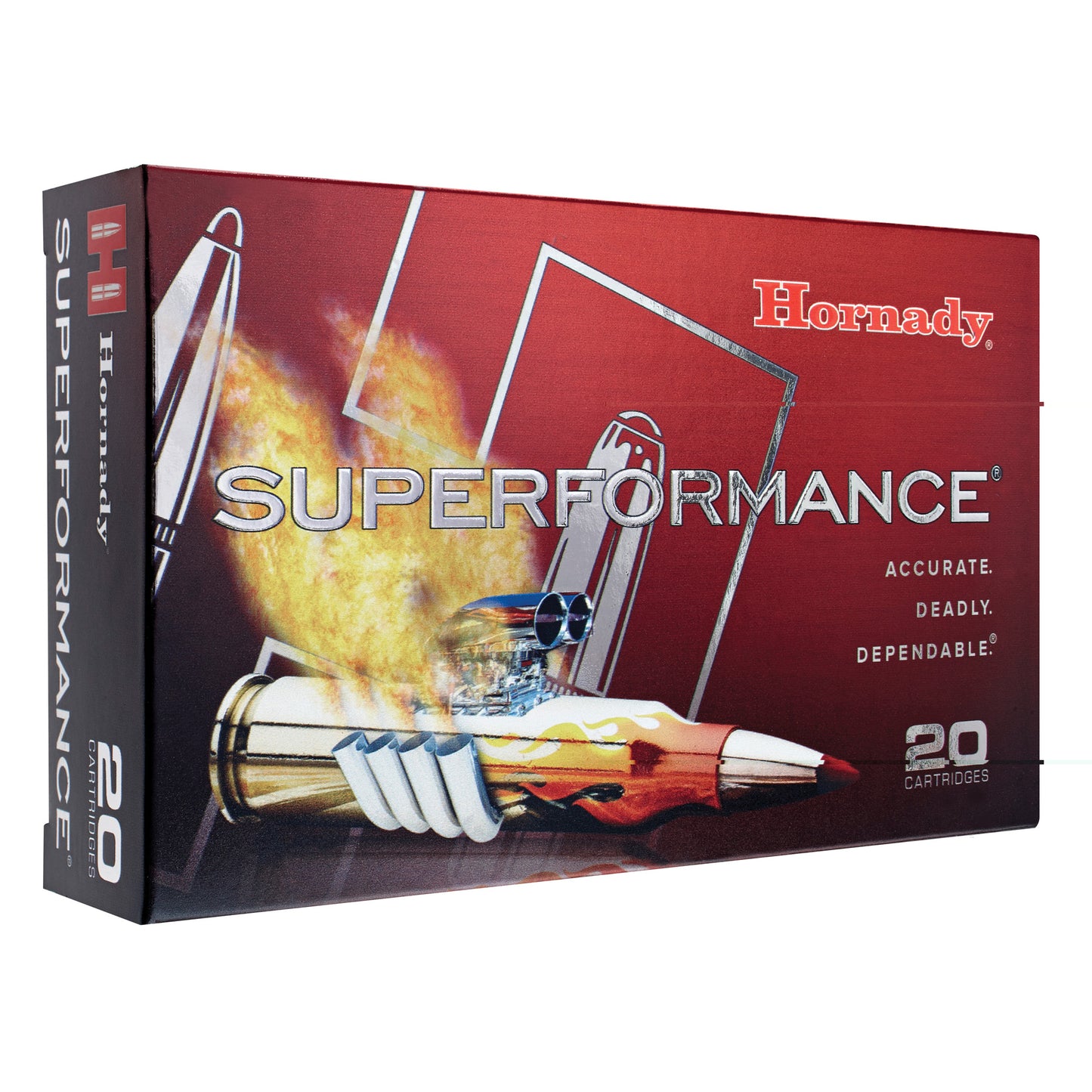 Hornady, Superformance, 5.56NATO, 55 Grain, CX  (20 Round Box)