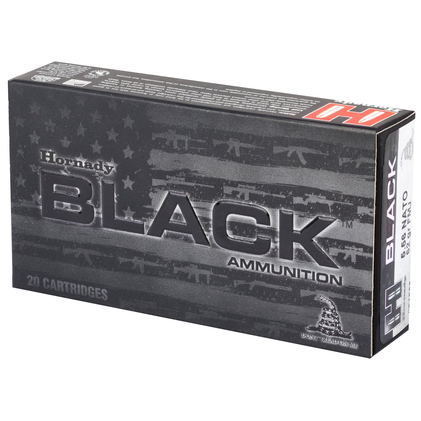 Hornady Black 556nato 62gr Fmj