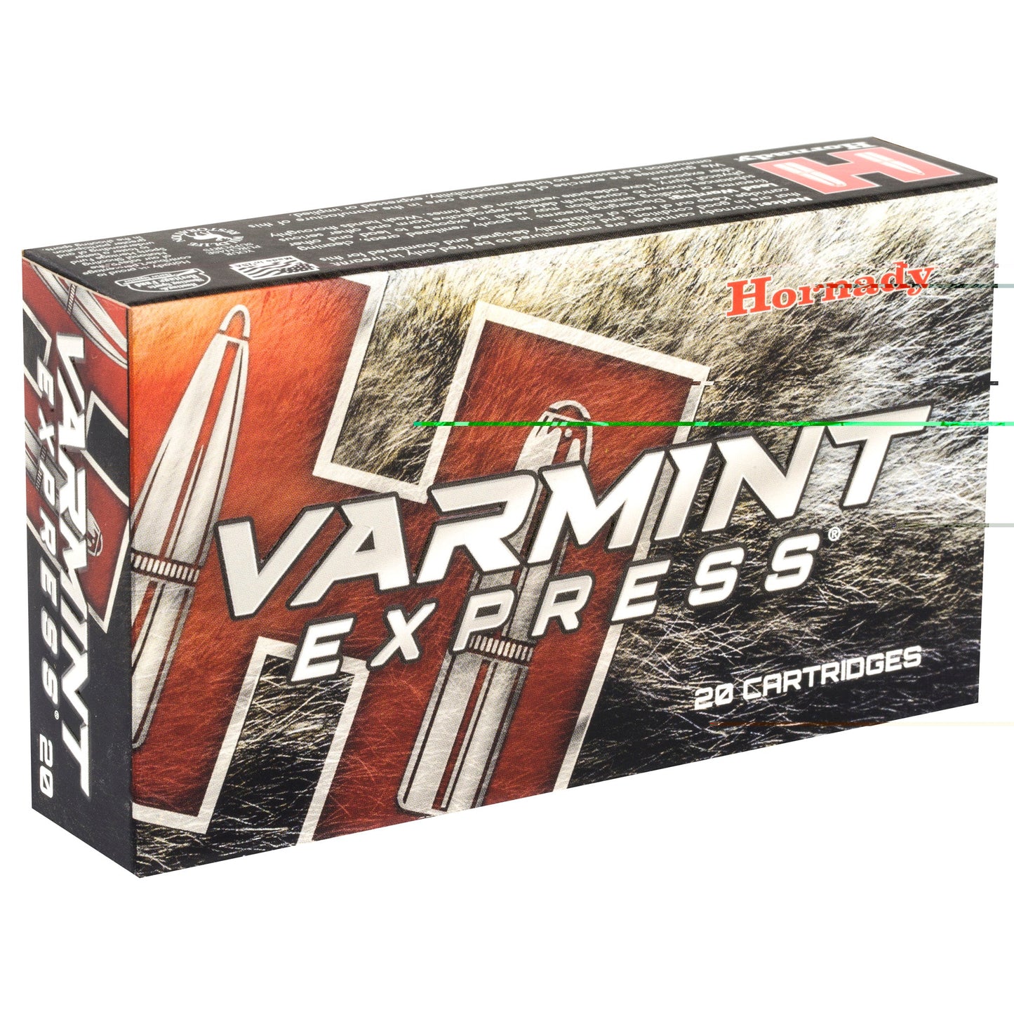 Hornady, Varmit Express, 220 Swift, 55 Grain, V-Max, (200 Round Case)