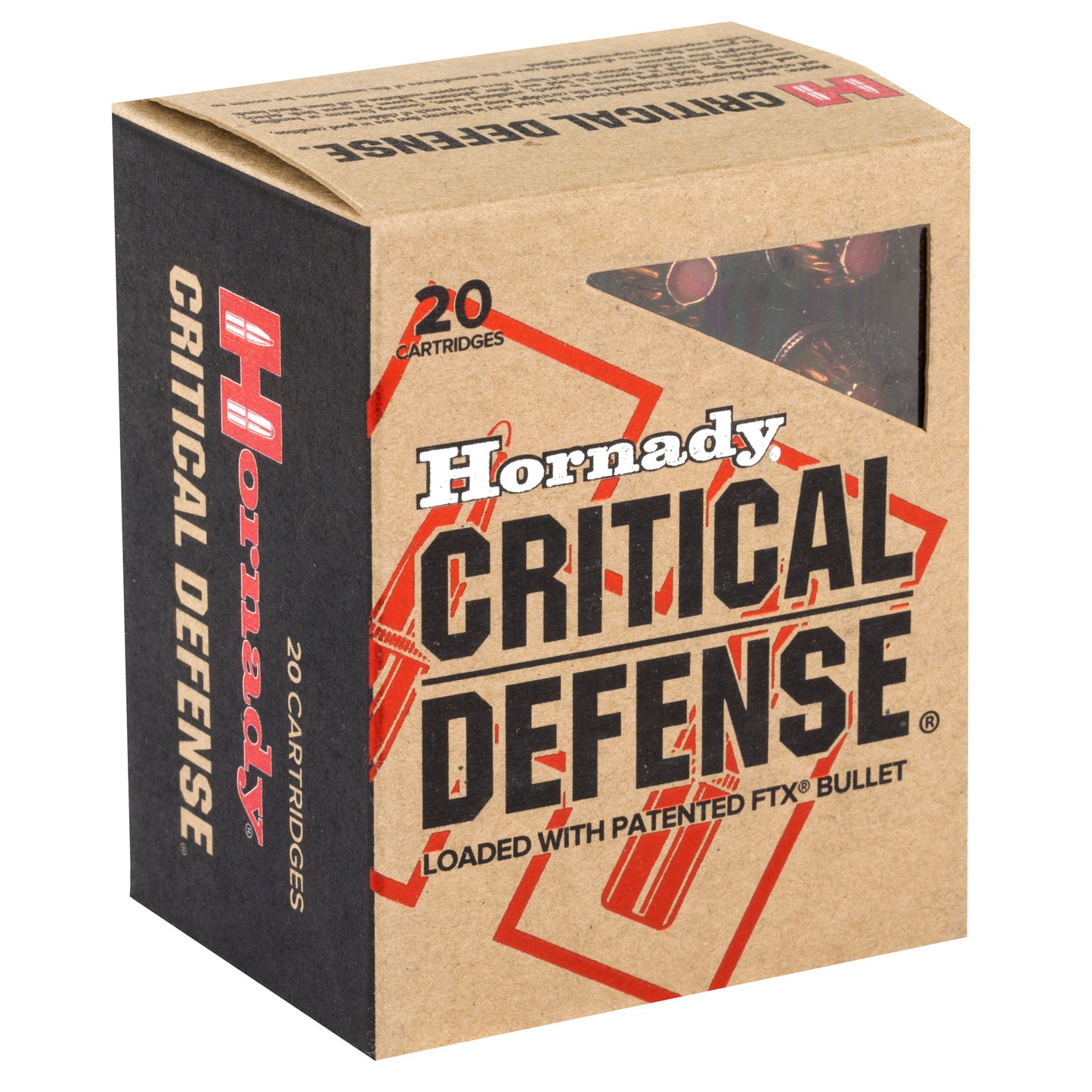 Hornady, Critical Defense, 44 Spl, 165 Grain | FTX |  (20 Round Box)