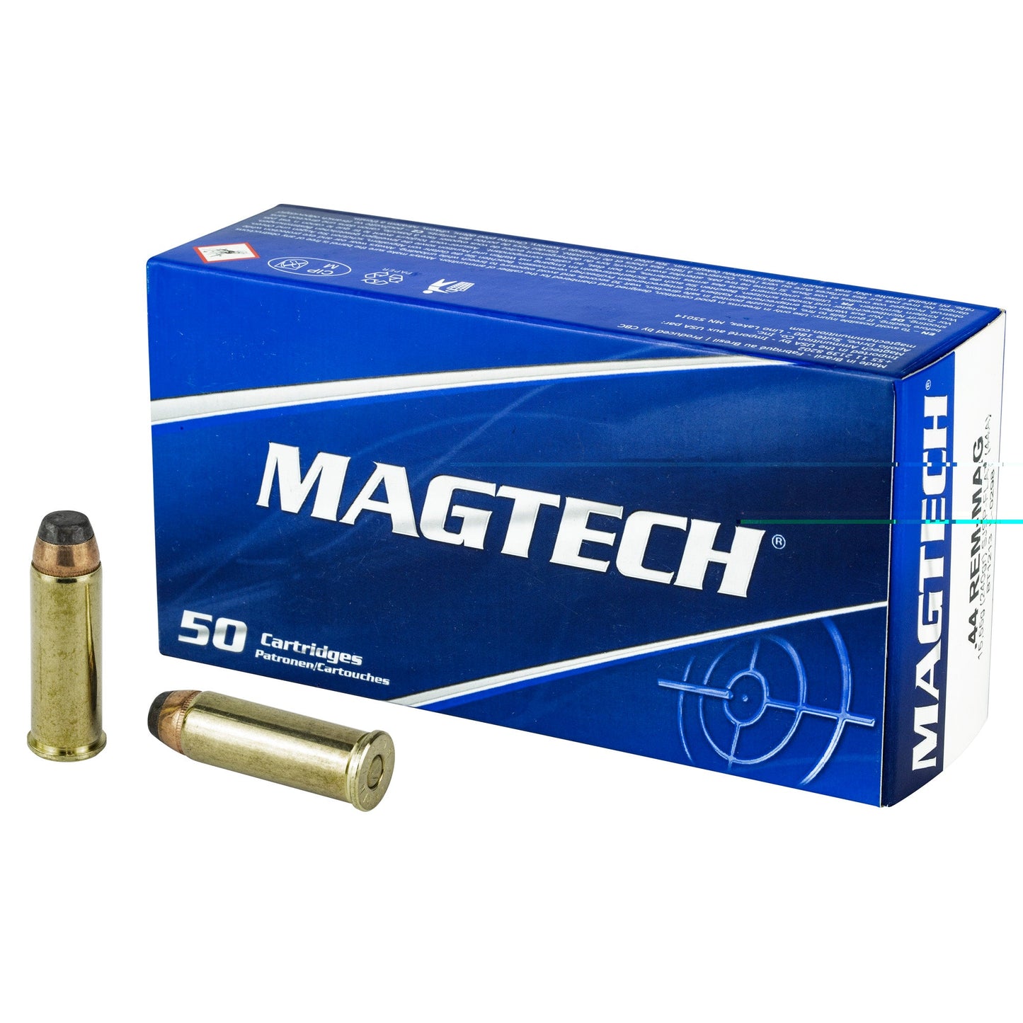 Magtech, Sport Shooting, 44MAG, 240 Grain, Jacketed Soft Point  (1000 Round Case)