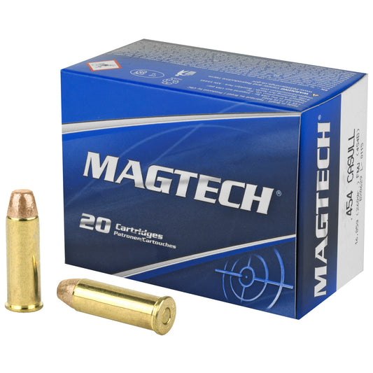 Magtech, Sport Shooting, 454 Casull, 260 Grain, Full Metal Jacket  (1000 Round Case)