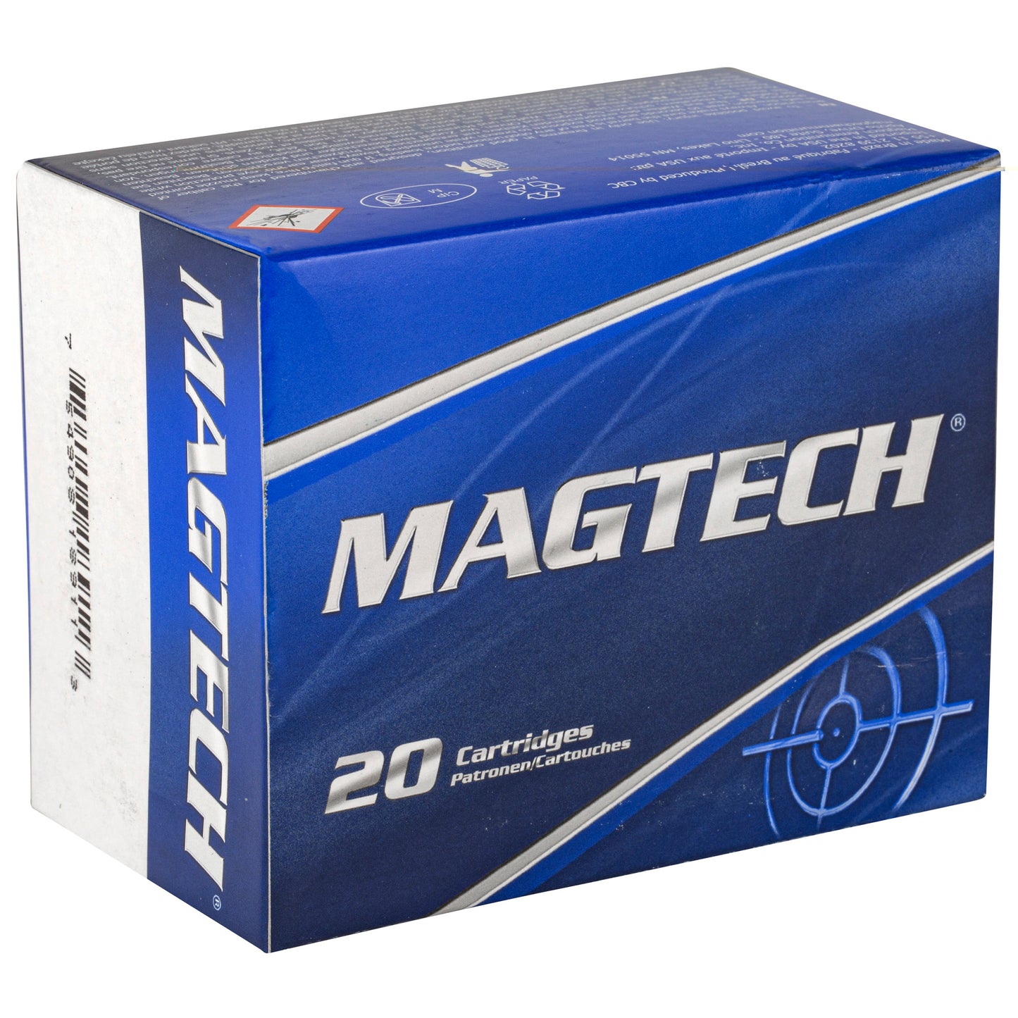 Magtech, 500 S&W, Magnum, Mag, 325 Grain,  Semi-Jacketed Soft Point-Flat, SJSP-FLAT Light, 20 Rd Box 