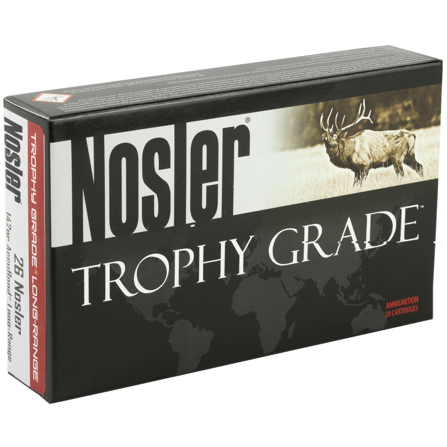 Nosler, Trophy Long Range, 26 142 Grain, AccuBond  (20 Round Box)