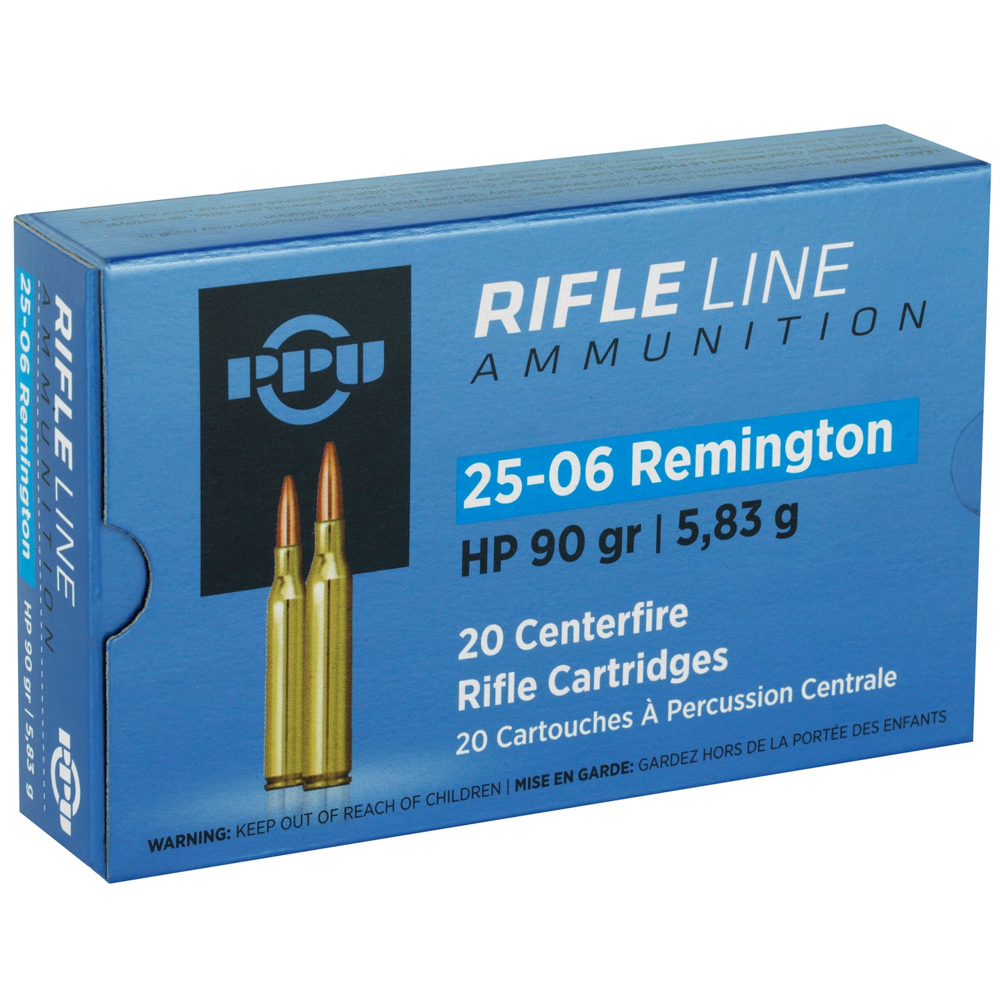 Prvi Partizan, Rifle, 25-06 Rem, 90 Grain | HP |  (20 Round Box)