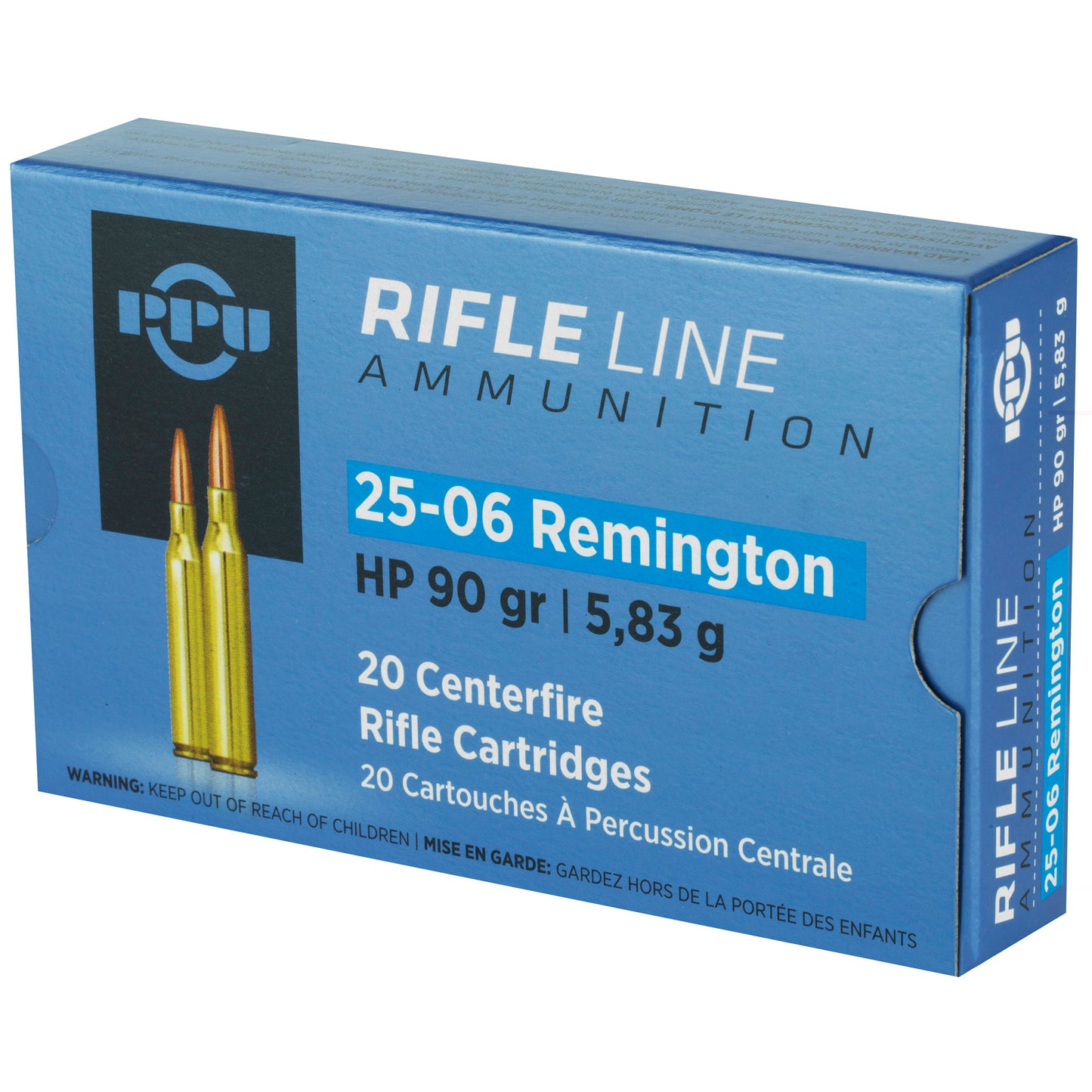 Prvi Partizan, Rifle, 25-06 Rem, 90 Grain | HP |  (20 Round Box)