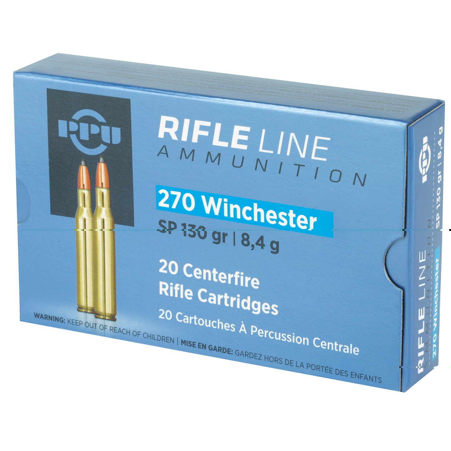 Prvi Partizan, Rifle, 270 Win, 130 Grain | SP |  (20 Round Box)