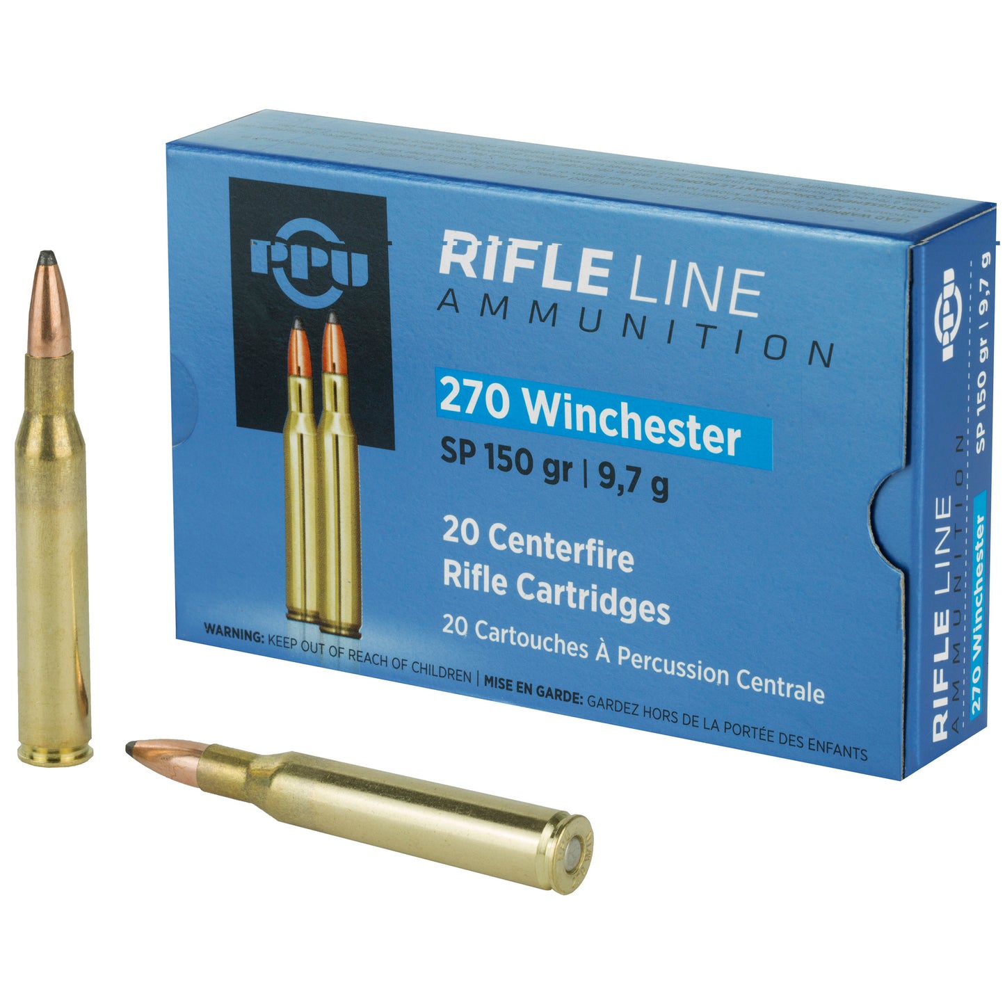 Prvi Partizan, Rifle, 270 Win, 150 Grain | SP |  (20 Round Box)