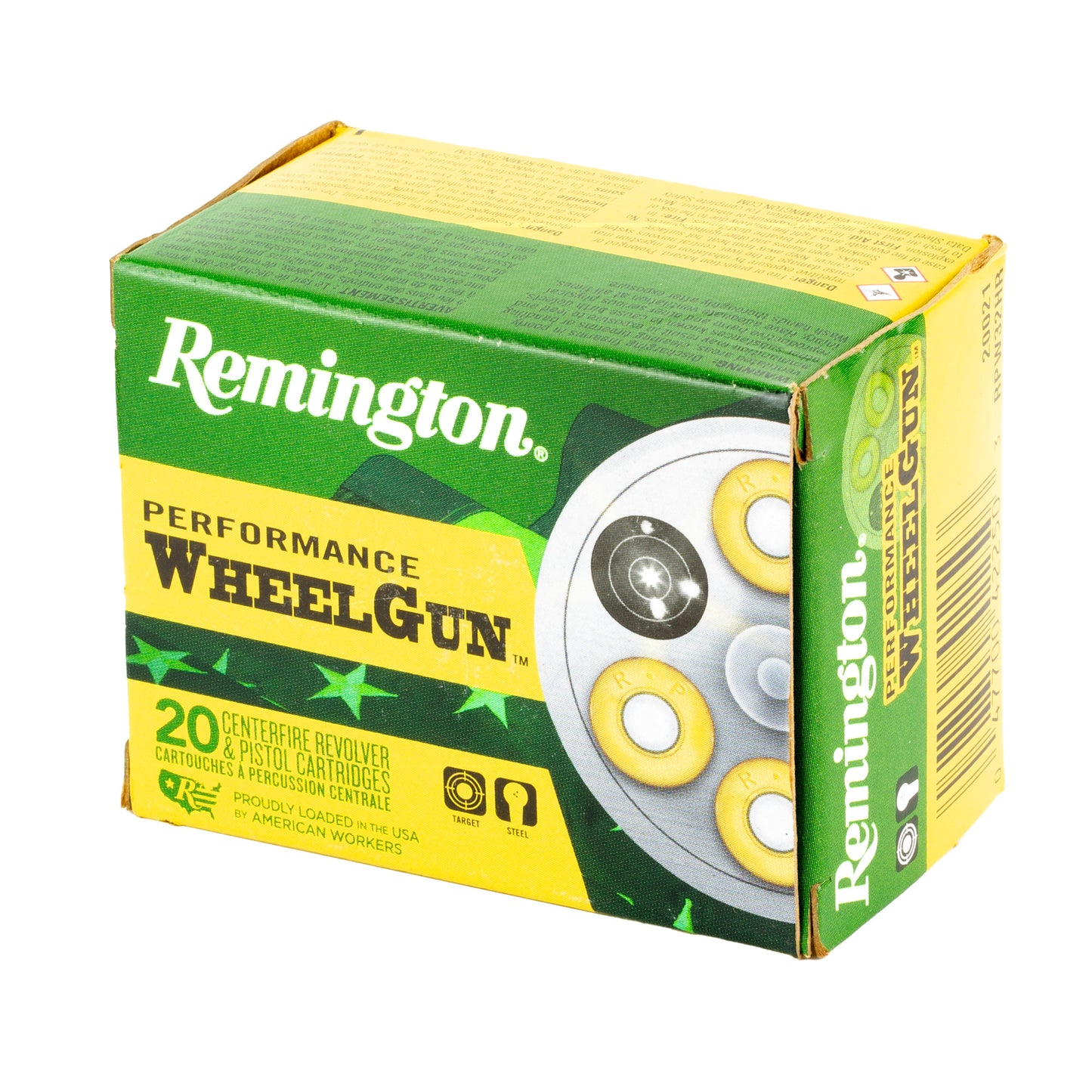 Remington Performance, Wheelgun, .32, Harrington & Richardson, H&R Magnum, 95 Grain | Semi Wadcutter | 20 Rounds per Box