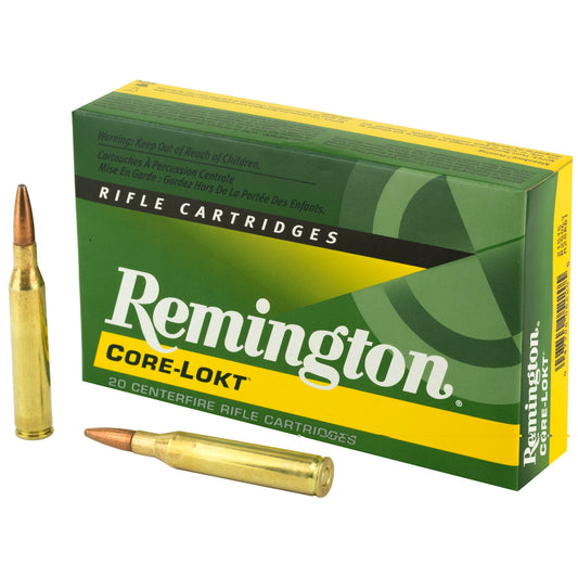 Remington, Core Lokt, 25-06 REM, 120 Grain, Pointed Soft Point  (20 Round Box)