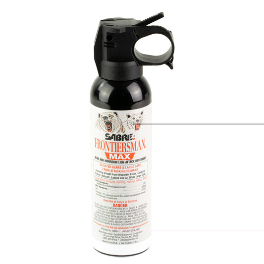 Sabre Bear/mnt Lion Spray Blk