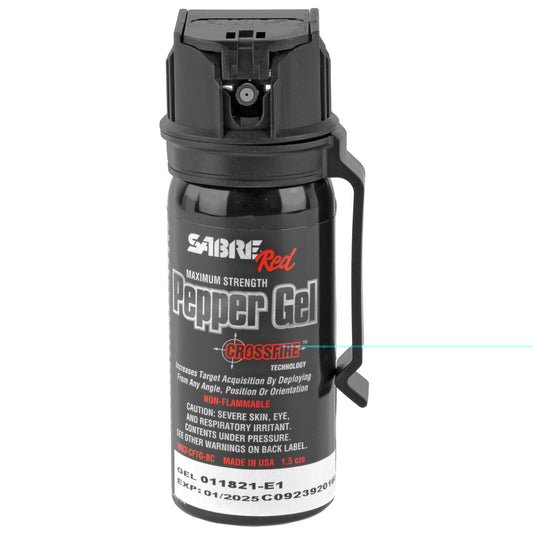 Sabre Crossfire Pppr Gel W/clp 1.8oz