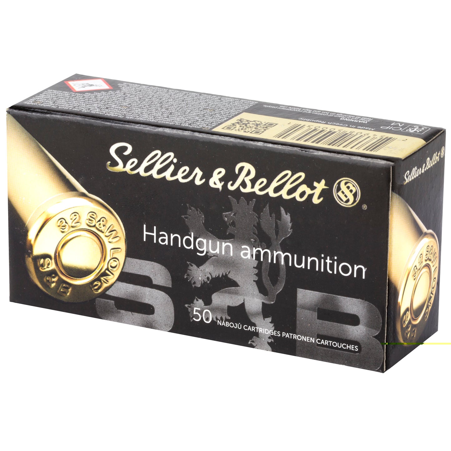 S&B 32 S&W Long 100gr (50 Round Box)