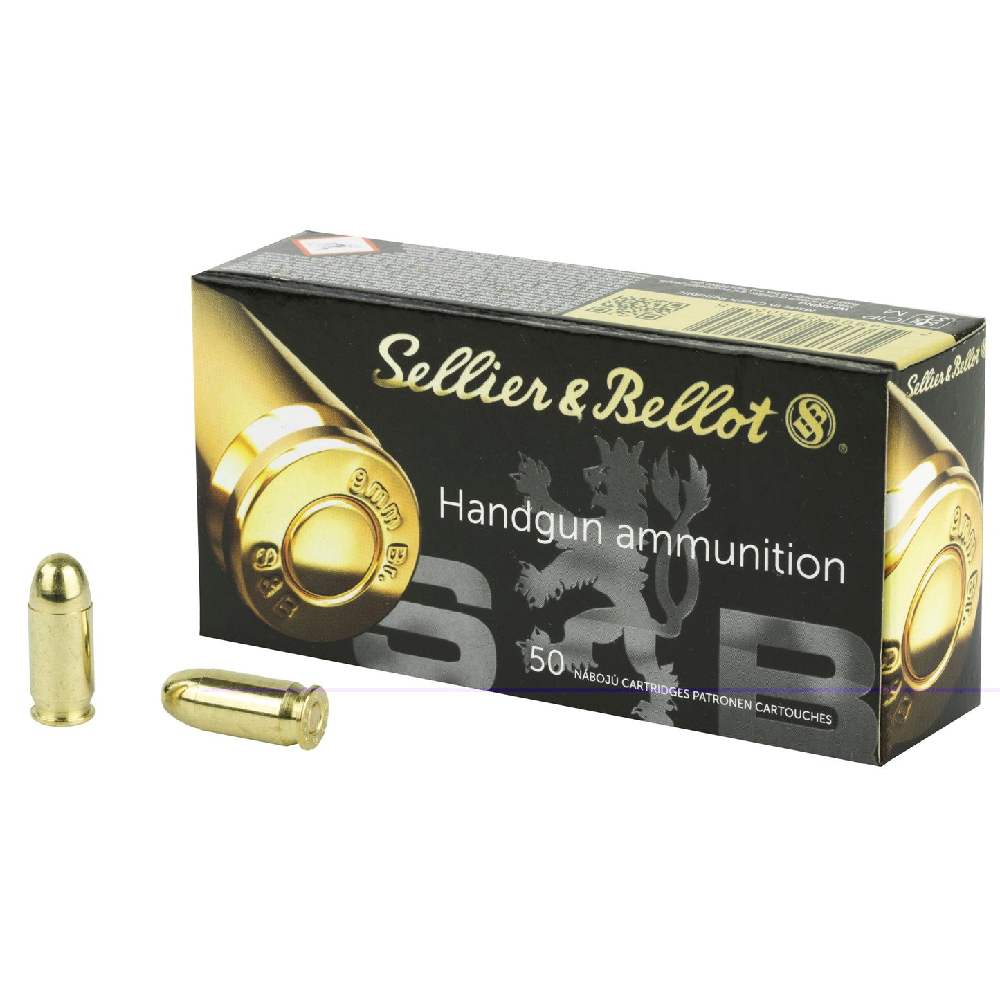 Sellier & Bellot, Pistol, 380ACP, 92 Grain, Full Metal Jacket, (1000 Round Case)