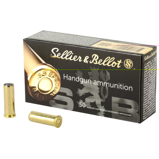 Sellier & Bellot, Pistol, 38 Special, 148 Grain, Wadcutter, (1200 Round Case)