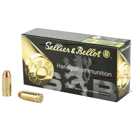 Sellier & Bellot, Pistol, 40S&W, 180 Grain, Full Metal Jacket  (1000 Round Case)