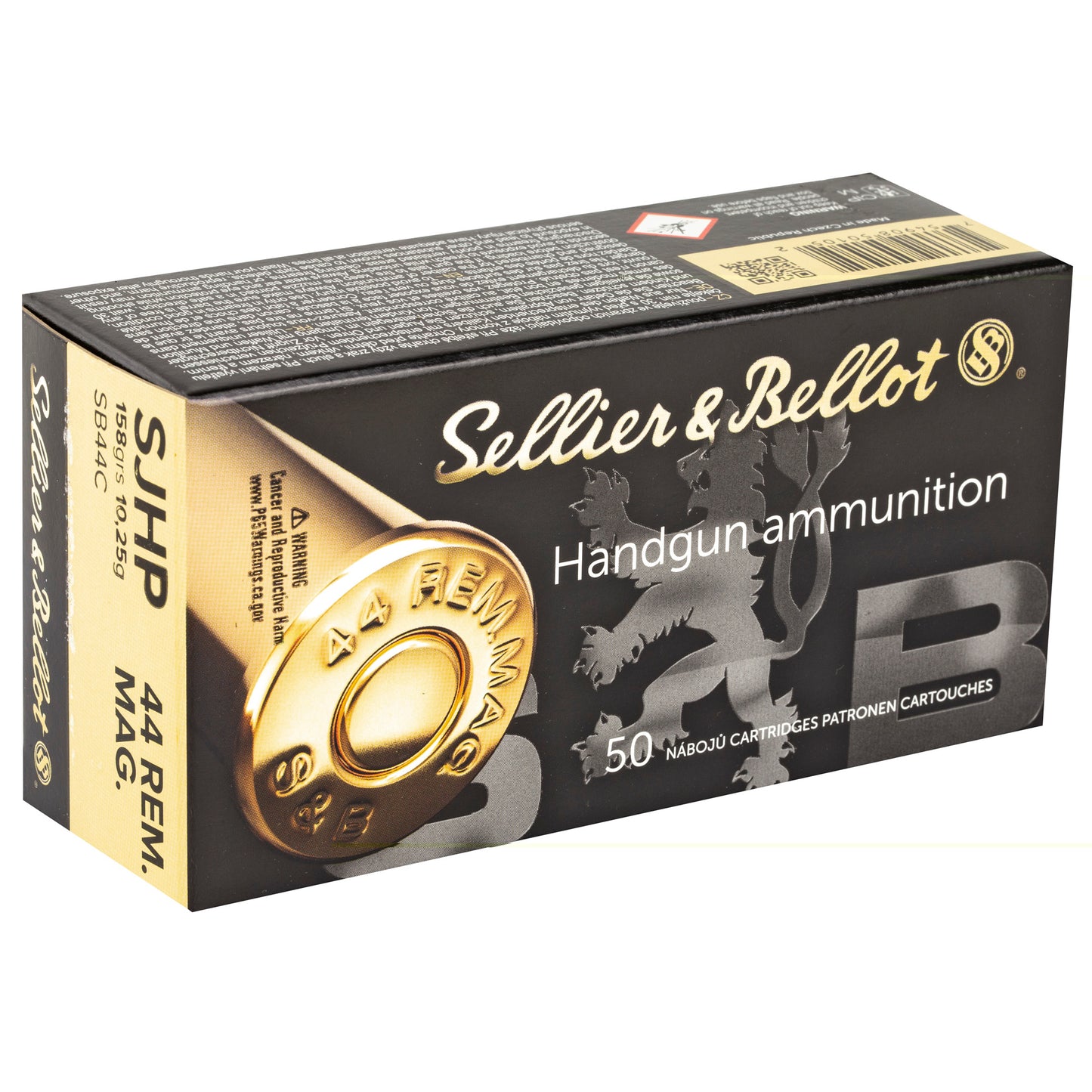 Sellier & Bellot, Pistol, 44 Mag, 240 Grain | SJHP |  (50 Round Box)