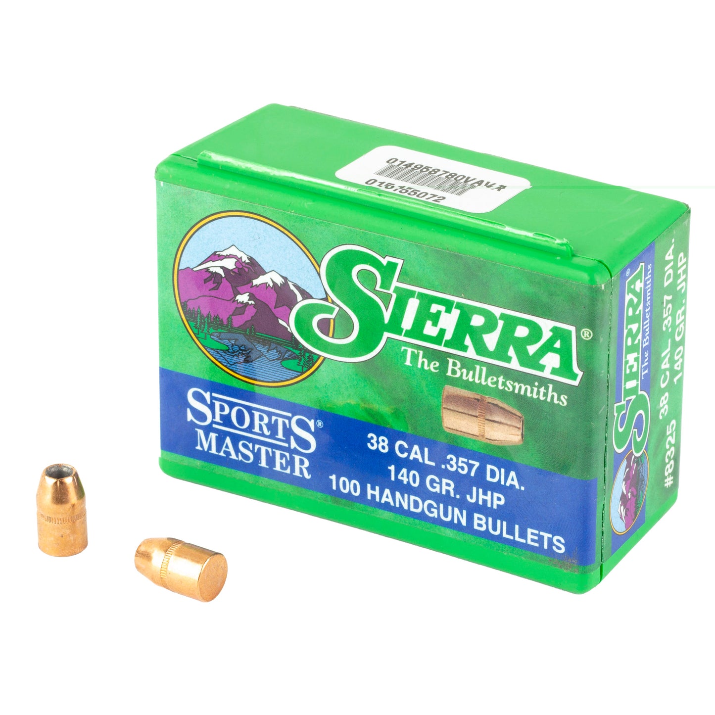 Sierra Sportsmaster .38 140gr 100 Ct