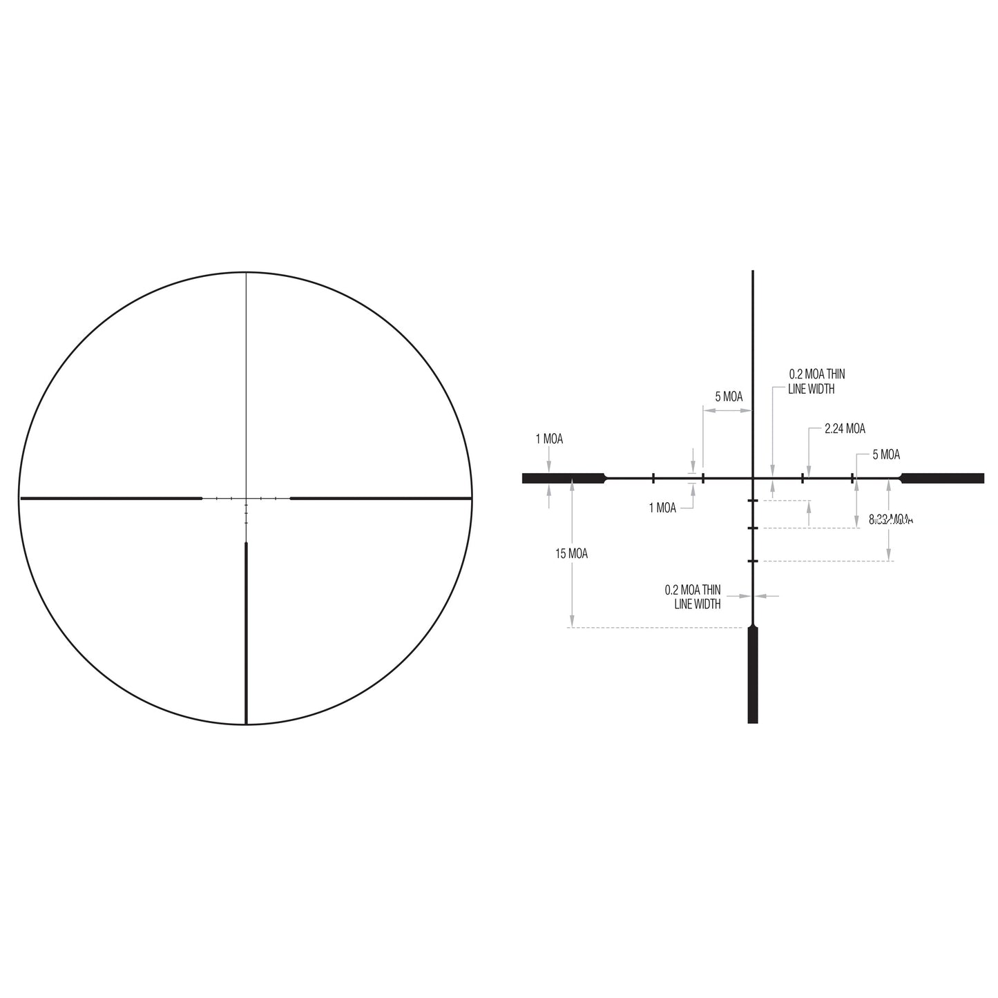 Trijicon Huron 2.5-10x40 Bdc Hunters