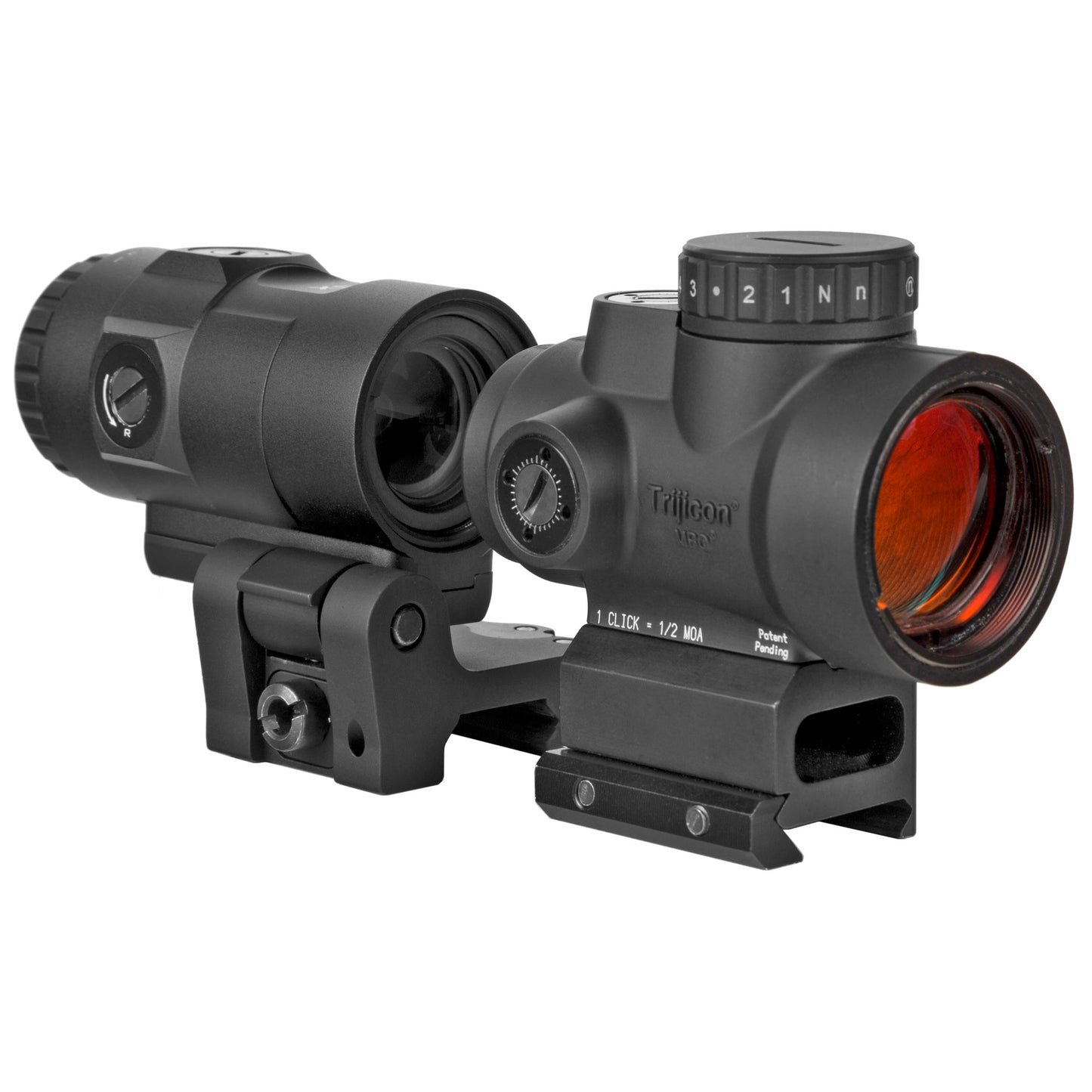 Trijicon Mro Hd Red Dot Magnfr Combo