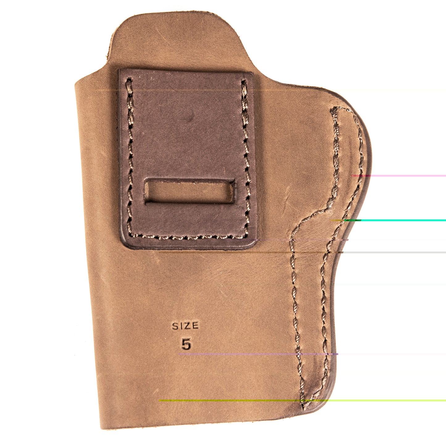 U/m Leather Iwb Hlstr Sz 5 Ambi