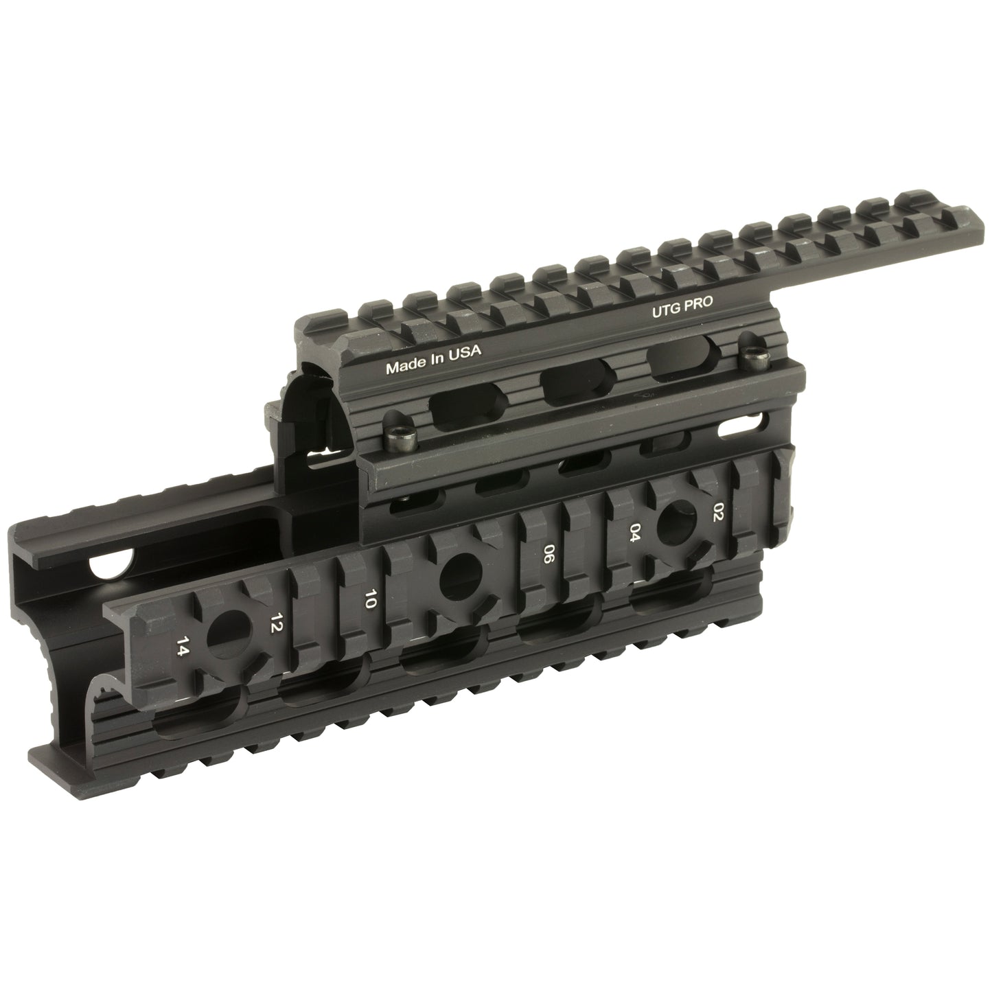 Utg Pro Ak-47 Tact Quad Rail Blk