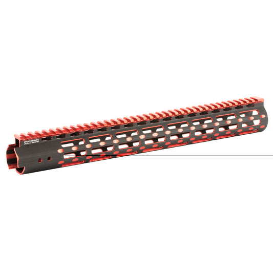 Utg Pro M-lok 15"sslm 2tn Rl Blk/rd