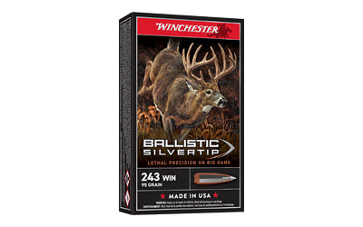 Winchester Ammunition, Supreme, 243WIN, 95 Grain, Supreme Ballistic Silvertip  (200 Round Case)