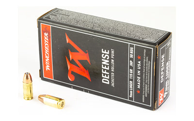 Winchester USA 9mm 115 Grain |JHP|  (500 Round Case)