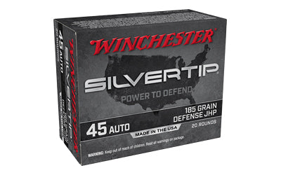 Winchester, Silvertip, 45 ACP, 185 Grain | HP |  (200 Round Box)