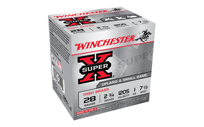 Winchester Ammunition, SUPER-X Upland, Highbrass, 28 Gauge 2.75", #7.5, 1 oz, Shotshell  (250 Round Case)