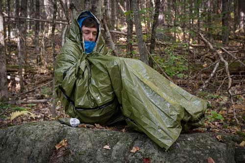 Arb Sol Emergency Bivvy W/ - Tender Cord & E Whistle Odgrn