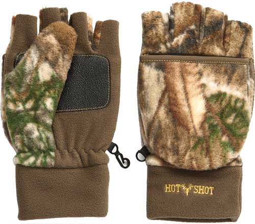 Hot Shot Youth Pop-top Mitten - Bulls-eye Insul Rtedg Lg/xl