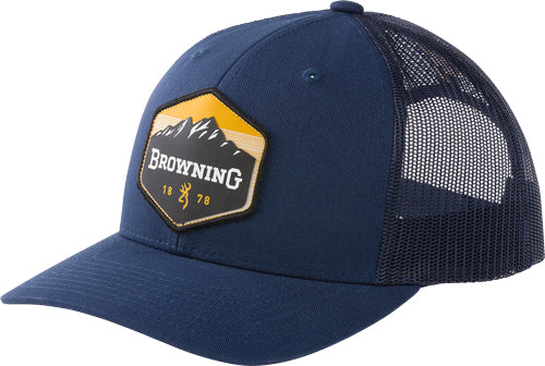 Browning Cap Diamond Creek - Navy Mtn Patch Snapback Adj!