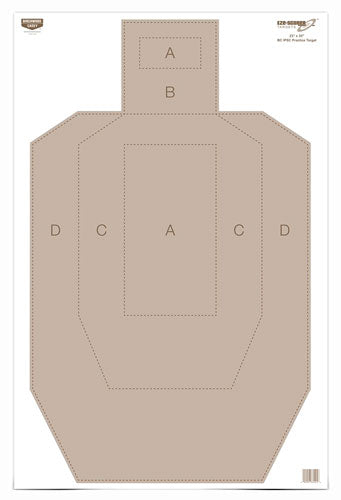 B/c Target Eze-scorer 23"x35" - Ipsc Practice 5 Targets