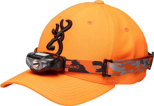 Browning Cap/headlamp Combo - Blaze Org W/100 Lumen Light*