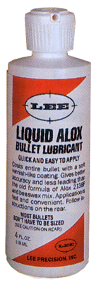 Lee Liquid Alox Bullet Lube - 4 Oz.