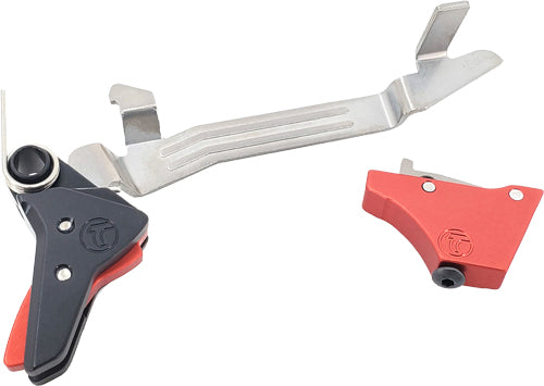 Timney Trigger Alpha Competi- - Tion For Glock Gen 5 3lb Red