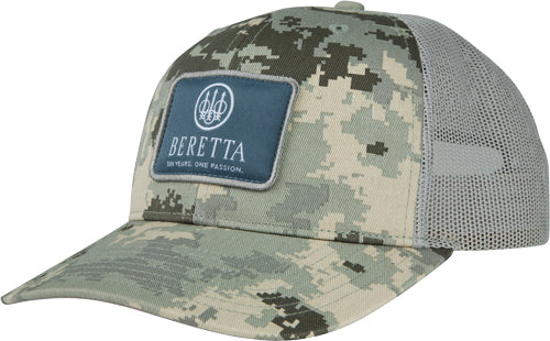 Beretta Cap Patrol Trucker - Square Patch Mesh Digi Camo!