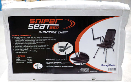 Benchmaster Sniper Seat 360 - Shooting Chair