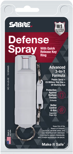 Sabre 3-n-1 Spray Gray Hard - Case With Qr Ring 15gr