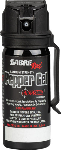 Sabre Red Pepper Gel Flip Top - Unit W/belt Clip 50.4gr