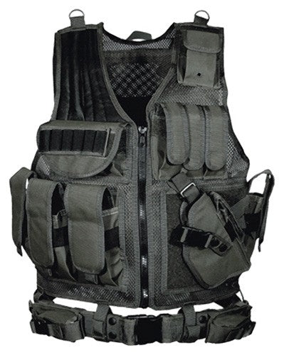 Utg Tactical Vest V547 Black - Law Enforcement