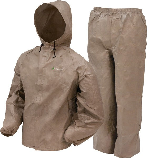 Frogg Toggs Rain Suit Mens - Ultra-lite-2 Medium Khaki!