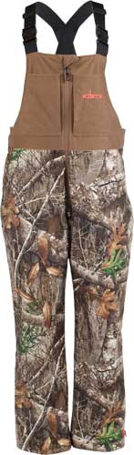 Habit Ladies Insulated Bib - Realtree Edge Large