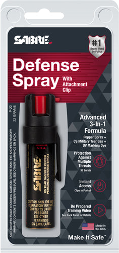 Sabre 3-n-1 Spray Pocket Unit - W/clip 22gr