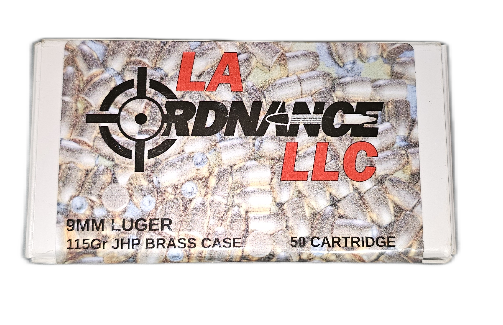 Copy of 9mm Lugar Jacketed Hollow Points ( LOCALS NO DELIVERY FEE)