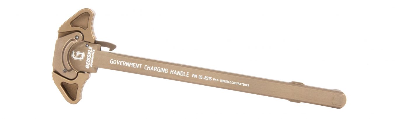 Geissele Government Charging Handle - Desert Dirt Color