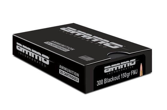 Ammo Inc Signature .300 Blackout Rifle Ammo - 150 Grain | Full Metal Jacket | (500 Round Case)