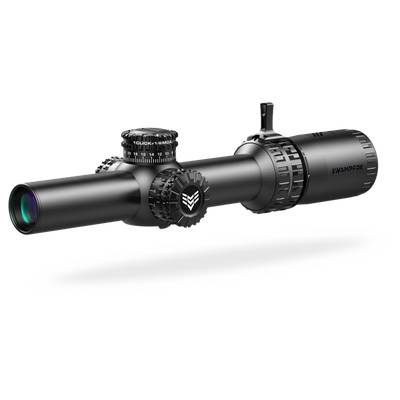 Swamp Fox Arrowhead Series SFP Riflescope - Black | 1-10X24 | Red IR BDC Reticle